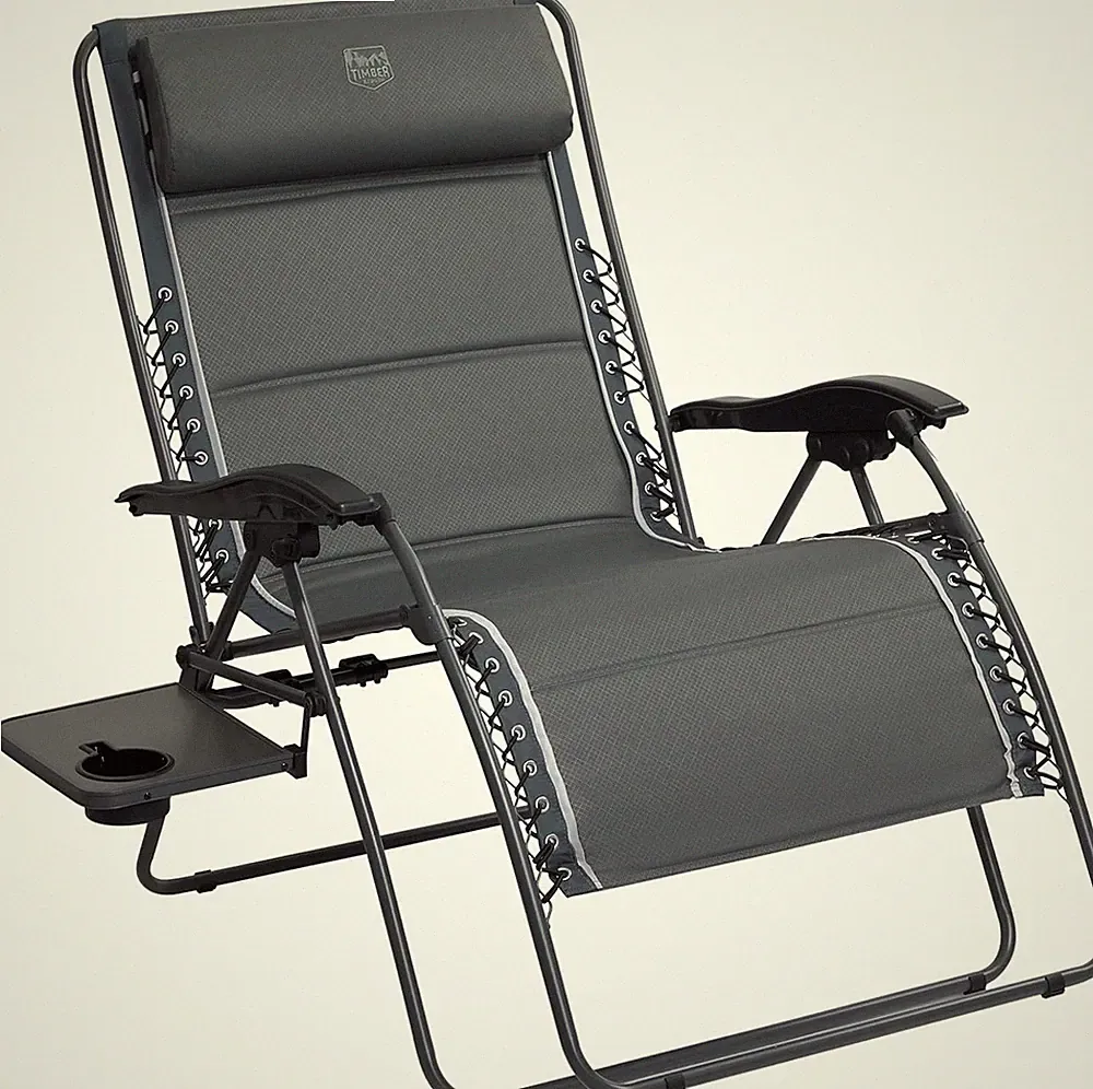 Oversized Zero Gravity Chair, 33In Wide XXL Zero Gravity Reclining Chair with...